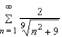 Use the Limit Comparison Test (if possible)  to determine whether the series   . A)  diverges B)  converges C)   