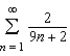 Use the Integral Test to determine the convergence or divergence of the series.   A)  diverges B)  Integral Test inconclusive C)  converges