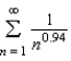 Use Theorem 9.11 to determine the convergence or divergence of the series.   A)  converges B)  diverges C)  Theorem 9.11 inconclusive