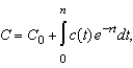 Suppose the capitalized cost C is given by   where   is the original investment, t is the time in years, r is the annual interest rate compounded continuously, and   is the annual cost of maintenance. Find the capitalized cost C of an asset forever if   . Round your answer to the nearest dollar. A)  681,400 B)  1,753,400 C)  1,799,511 D)  681,420 E)   