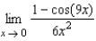 Evaluate the limit   using L'Hopital's Rule if necessary. A)    B)    C)  0 D)    E)  does not exist