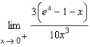 Evaluate the limit   using L'Hopital's Rule if necessary. A)    B)    C)    D)  0 E)   