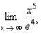 Evaluate the limit   using L'Hopital's Rule if necessary. A)  0 B)    C)    D)  1 E)  does not exist