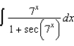 Use integration tables to find   . A)    B)    C)    D)    E)   