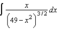 Find the indefinite integral by making the substitution   .   A)    B)    C)    D)    E)   