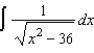 Find the indefinite integral by making the substitution   .   A)    B)    C)    D)    E)   