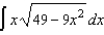 Find the indefinite integral.   A)    B)    C)    D)    E)   