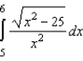 Find the definite integral.   A)    B)    C)    D)    E)   