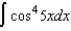 Find the indefinite integral.   A)    B)    C)    D)    E)   