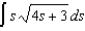 Find the indefinite integral.   A)    B)    C)    D)    E)   
