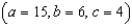 Find the fluid force of a triangular vertical plate submerged in water, where the dimensions are given in meters   and the weight-density of water is 9800 newtons per cubic meter.   A)    B)    C)    D)    E)   