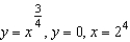 Find M<sub>x</sub>, M<sub>y</sub>, and   for the lamina of uniform density   bounded by the graphs of the equations   . A)    B)    C)    D)    E)   