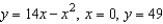 Use the shell method to set up and evaluate the integral that gives the volume of the solid generated by revolving the plane region about the y-axis.   A)    B)    C)    D)    E)   