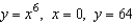 Use the shell method to set up and evaluate the integral that gives the volume of the solid generated by revolving the plane region about the x-axis.   A)    B)    C)    D)    E)   