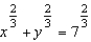 Use the disk or shell method to find the volume of the solid generated by revolving the region in the first quadrant bounded by the graph of the equation about the given line.   (i)  the x-axis; (ii)  the y-axis A)    B)    C)    D)    E)   