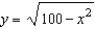 A solid is generated by revolving the region bounded by   and   about the y-axis. A hole, centered along the axis of revolution, is drilled through this solid so that one-third of the volume is removed. Find the diameter of the hole. Round your answer to three decimal places. A)  11.547 B)  5.774 C)  4.867 D)  18.838 E)  9.734