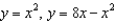 Find the volume of the solid generated by revolving the region bounded by the graphs of the equations about the given lines.     A)    B)    C)    D)    E)   