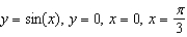 Find the volume of the solid generated by revolving the region bounded by the graphs of the equations about the   -axis. Verify your results using the integration capabilities of a graphing utility.   A)    B)    C)    D)    E)   