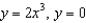 The base of a solid is bounded by   and   . Find the volume of the solid if its cross-sections are squares (taken perpendicular to the   -axis) . Round your answer to two decimal places. A)  57.60 B)  6.40 C)  70.40 D)  38.40 E)  25.60
