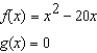 Find the area of the region bounded by the graphs of the algebraic functions.   A)    B)    C)    D)    E)   