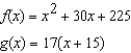Find the area of the region bounded by the graphs of the algebraic functions.   A)    B)    C)    D)    E)   