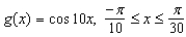 Find the area of the region bounded by the graphs of the function     . Round your answer to three decimal places. A)  0.260 B)  0.289 C)  0.416 D)  0.139 E)  0.462