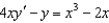 Find the particular solution of the differential equation   that satisfies the boundary condition   . A)    B)    C)    D)    E)   