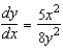 Find the general solution of the differential equation   . A)    B)    C)    D)    E)   