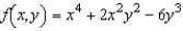 Determine whether the function   is homogeneous and determine its degree if it is. A)  homogeneous, the degree is 4 B)  homogeneous, the degree is 5 C)  not homogeneous D)  homogeneous, the degree is 3 E)  homogeneous, the degree is 2