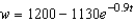 <strong>A calf that weighs 70 pounds at birth gains weight at the rate where w is weight in pounds and t is time in years. Use a computer algebra system to solve the differential equation for </strong> A) B) C) D) E)