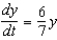 Find the function   passing through the point   with the first derivative   . A)    B)    C)    D)    E)   