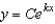Find the exponential function   that passes through the two given points. Round your values of C and k to four decimal places.   A)    B)    C)    D)    E)   