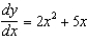 Use integration to find a general solution of the differential equation.   A)    B)    C)    D)    E)   
