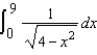 Evaluate the integral   . A)    B)    C)    D)    E)   
