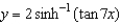 Find the derivative of the function   . A)    B)    C)    D)    E)   