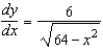 Use the differential equation   and the initial condition   to find y. A)    B)    C)    D)    E)   