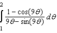 Evaluate the definite integral.   A)    B)    C)    D)    E)   