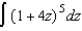 Find the indefinite integral   . A)    B)    C)    D)    E)   