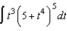 Find the indefinite integral   . A)    B)    C)    D)    E)   