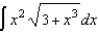 Find the indefinite integral   . A)    B)    C)    D)    E)   