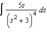 Find the indefinite integral of the following function and check the result by differentiation.   A)    B)    C)    D)    E)   