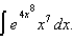 Find the indefinite integral   A)    B)      C)      D)    E)     
