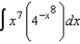 Find the following indefinite integral.   A)    B)    C)    D)    E)   