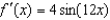 Find an equation for the function   whose derivative is   and whose graph passes through the point   . A)    B)    C)    D)    E)   