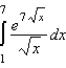 Evaluate the definite integral.   A)    B)    C)    D)    E)   