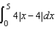 Evaluate the definite integral of the algebraic function.   Use a graphing utility to verify your results. A)  100 B)  -30 C)  196 D)  -99 E)  98