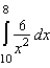 Write the limit   , as a definite integral on the interval   , where c<sub>i </sub>is any point in the   subinterval. A)    B)    C)    D)    E)   