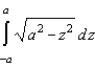 Sketch the region whose area is given by the definite integral and then use a geometric formula to evaluate the integral.   A)    B)    C)    D)    E)   
