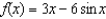 Sketch a graph of the function   over the interval   . A)    B)    C)    D)    E)   