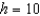 A meteorologist measures the atmospheric pressure P (in kilograms per square meter)  at altitude h (in kilometers) . The data are shown below. Find the rate of change of the pressure with respect to altitude when   using the relation   . Round your answer to one decimal place.   A)    B)    C)    D)    E)   